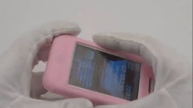 Силиконовый чехол для Samsung S5230 Baby Pink.avi смотреть онлайн