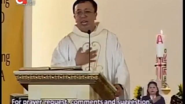 Pinoy Filipino OFW Sunday TV Mass April 15, 2018 - ACTS Catholic SM Megamal смотреть онлайн