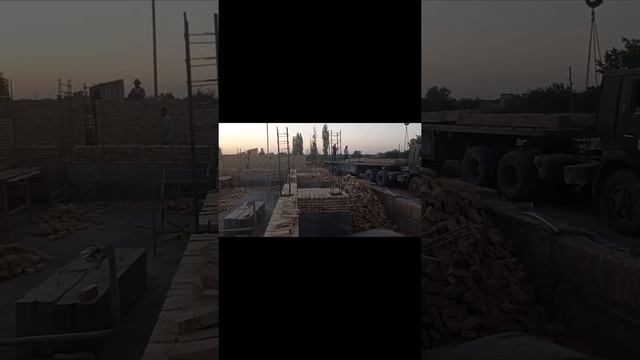 HAZARASP TUMANI YANGIBOZOR QISHGLOGʻI XAZRATI SHAYX MUXAMMAD AMIN JOME MASJIDI QURILISH JARAYONI