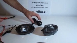 Светодиодные ПТФ с ДХО для Honda CR-V Crosstour Fit Civic Pilot. Противотуманки Хонда. МирДХО