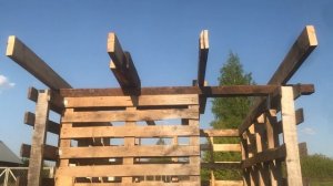 Курятник из поддонов. Делаем своими руками. День 6. Волшебная сила денег! Психанул :)