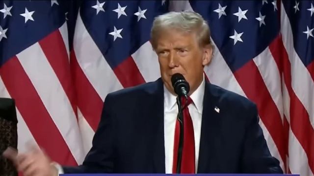 ПЕРВАЯ РЕЧЬ ДОНАЛЬДА ТРАМПА ПОСЛЕ ПОБЕДЫ ✌️ смотреть онлайн