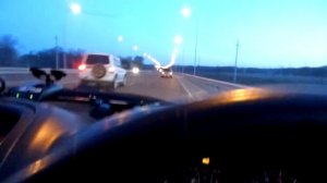 Калдина GTT 215W автомат, объезжает турбо Форестер.