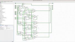 Logisim, сумматор. Попытка улучшить схему.