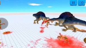 Achilles vs Spinosaurus - Animal Revolt Battle Simulator