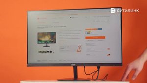 Обзор Монитора Acer SB242YEbi 23.8" | Ситилинк