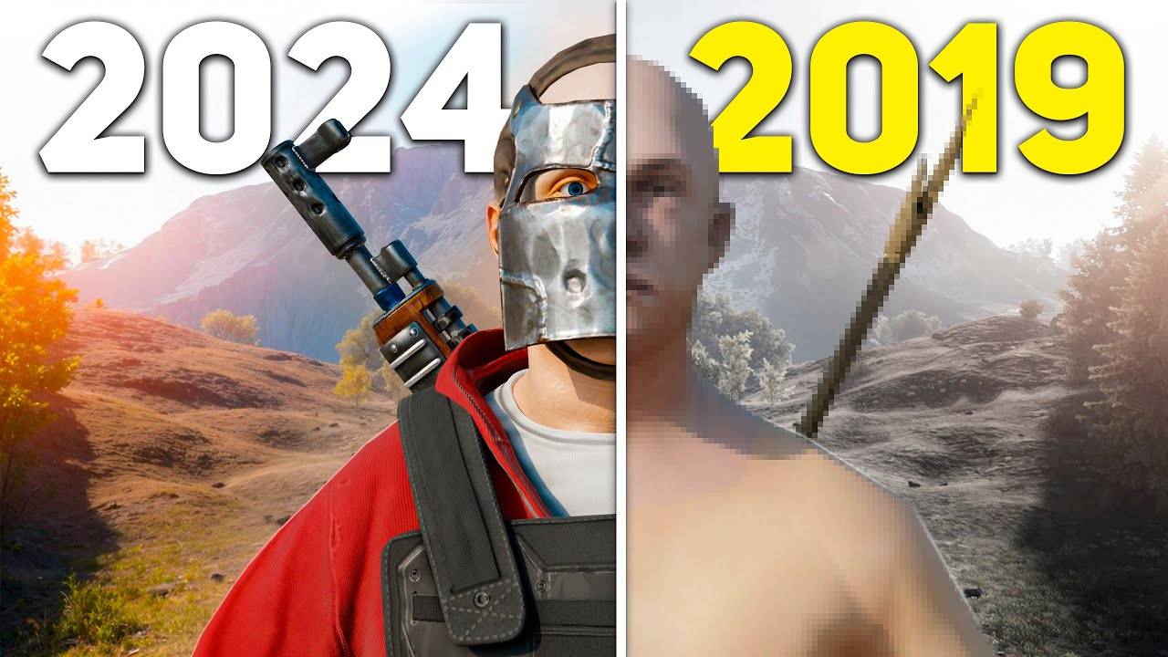 ВЫЖИВАЮ В РАСТЕ 2019 ГОДА. Каким был Rust 5 лет назад - 220 devblog. смотреть онлайн