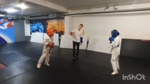 Рукопашный бой. Моя победа нокаутом. Клуб "Лидер" г.Иркутск.