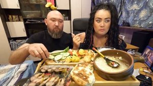 #mukbang #мукбанг Ебипетская Сила  Вкусно покушать Русской кухни под полтовню)))