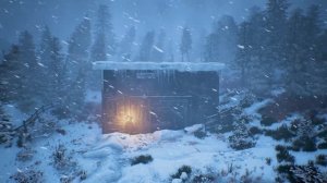 Легкий сон | Звуки снежной бури для сна, чтения, медитации, учебы… | Звуки падающего снега