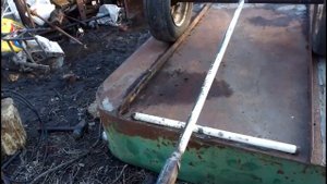 Самосвальный прицеп без гидравлики!!! 1-я часть