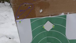 ТОЗ-106 стрельба на 100 метров пуля Шеддит