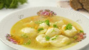 Быстро и Вкусно: Ароматный Суп с Клецками для Уютных Семейных Вечеров.