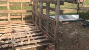 Курятник из поддонов, день 3! Шаг за шагом к заветной цели!