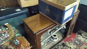 ТЕЛЕВИЗОР РЕКОРД 335-338 ПОЛНЫЙ РАЗБОР, СОРТИРОВКА, ВЗВЕШИВАНИЕ ВСЕХ МЕТАЛЛОВ, ЗОЛОТО, СЕРЕБРО.