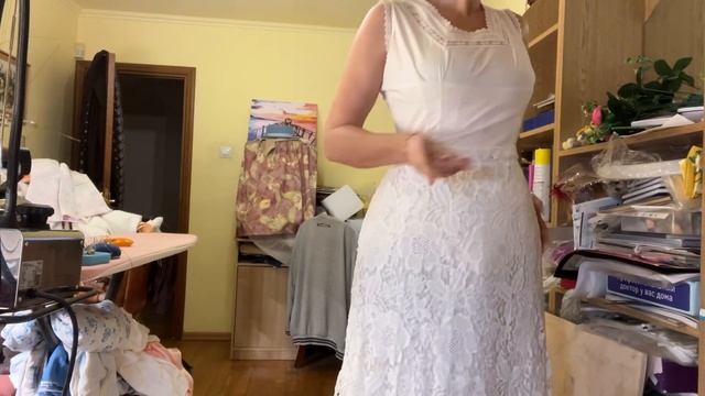 Создание ажурного наряда на модерн