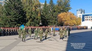 Краевой смотр кадетских корпусов и Мариинских женских гимназий. 22.09.2023
