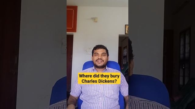 Where did they bury Charles Dickens after he died? #charlesdickens #victorianage