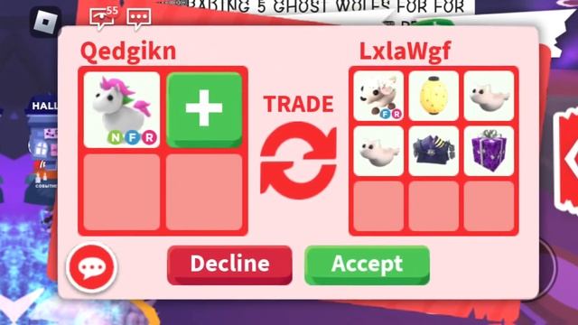 Трейды на неон флай Райт Единорога/дали шадоу?/в цене?#адоптми#роблокс ￼ смотреть онлайн