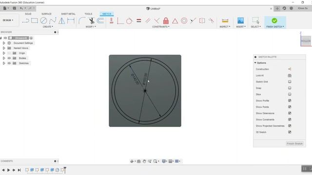 HYDRAULIC CYLINDER Part 3 - Top Cover | Fusion 360 Moscow Polytech | Московский Политех