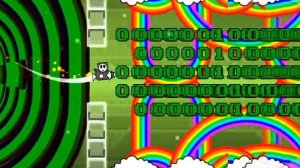 Sneak peek of my new level:Computer Virus [Geometry Dash]