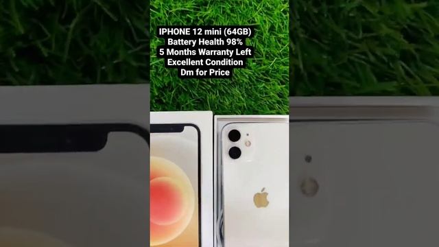 IPHONE 12 MINI 64GB 5 MONTHS WARRANTY LEFT @ JUST RS. 48000