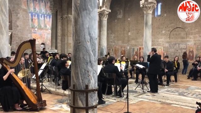 Concerto al Santuario di Castel S  Elia dell'Orchestra dei Fiati del Conservatorio Santa Cecilia смотреть онлайн