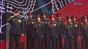 "Застольная Волховского фронта", солист - Юрий Онуфриенко