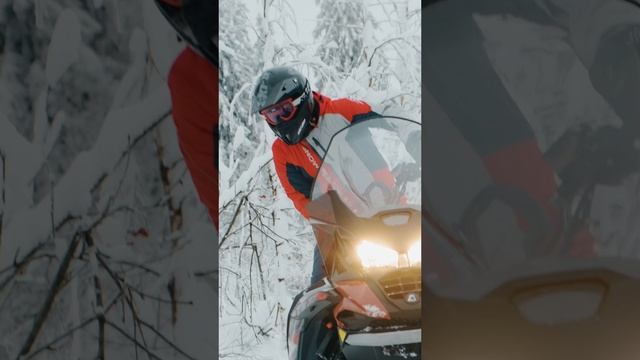 Cнегоход AODES SNOWCROSS 1000 WT в реальных условиях!