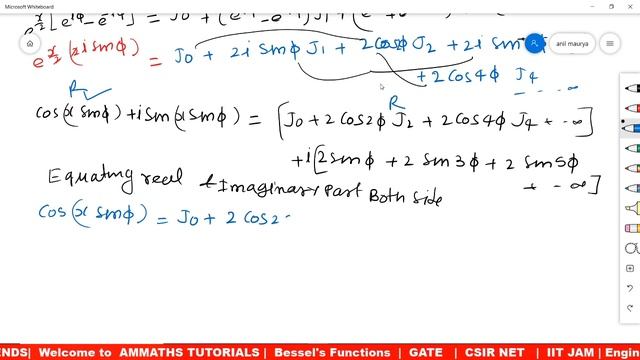 #09 Bessel's Function in Hindi |Trigonometric relation of Bessel function | properties of Bessel fu смотреть онлайн