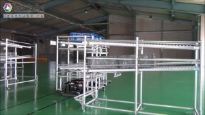 Телега AGV и гравитационный стеллаж