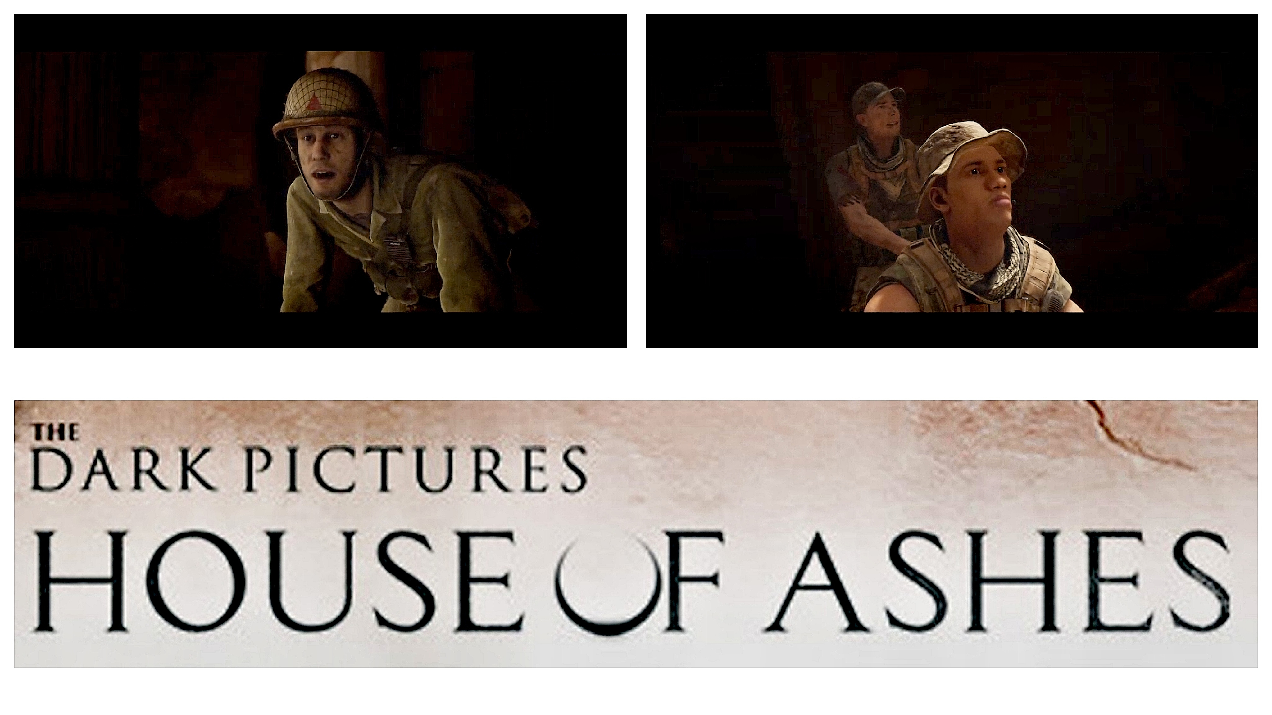 The Dark Pictures:House of ashes #3 Нашли вход