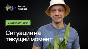 23.12.2024 Ситуация на текущий момент | Роман Андреев