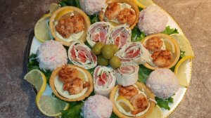 ТОП 3 самые популярные закуски из морепродуктов на праздничный стол!