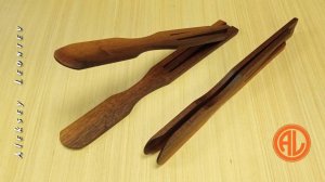 Щипцы пружинящие для кухни / Wooden Spring Tongs
