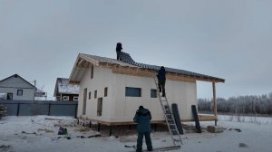 Недорогой дом за 5 дней. Полный процесс строительства.