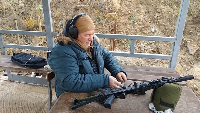 Сайга 033 в 223 замер скорости, проверка 100-400-П и зажигатель... смотреть онлайн