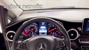 Mercedes Benz W447 MBUX Retrofit Adapter