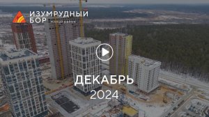 «Изумрудный Бор»: ход строительства, ноябрь 2024 г.