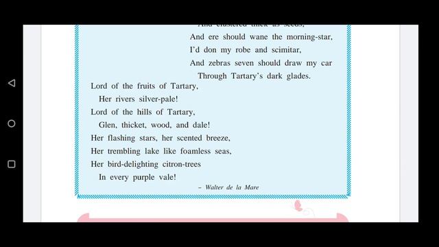 class 7, English, Unit 3, 3.1, Tartary,  complete explanation with workshop answers