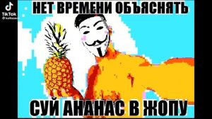 суй ананас в жопу