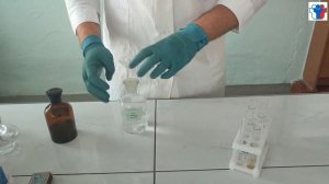 Получение хлорида серебра.Obtaining silver chloride.