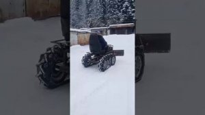 мини трактор своими руками