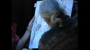 Подарок художника Виктора Пруса - мой портрет, написанный экспромт в момент моего концерта. ЦДХ-2000