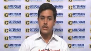 Gateforum for GATE Coaching Ankit Goyal EE AIR 8