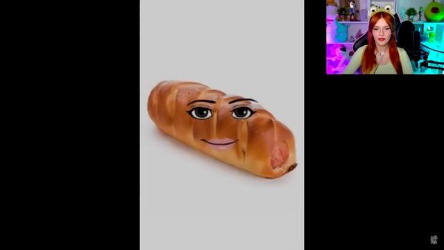 ОТКУДА МЕМ - БУЛОЧКА С СОСИСКОЮ, ЧАЙ БУТЕРБРОД НЕБУДИ РЕАКЦИЯ смотреть онлайн