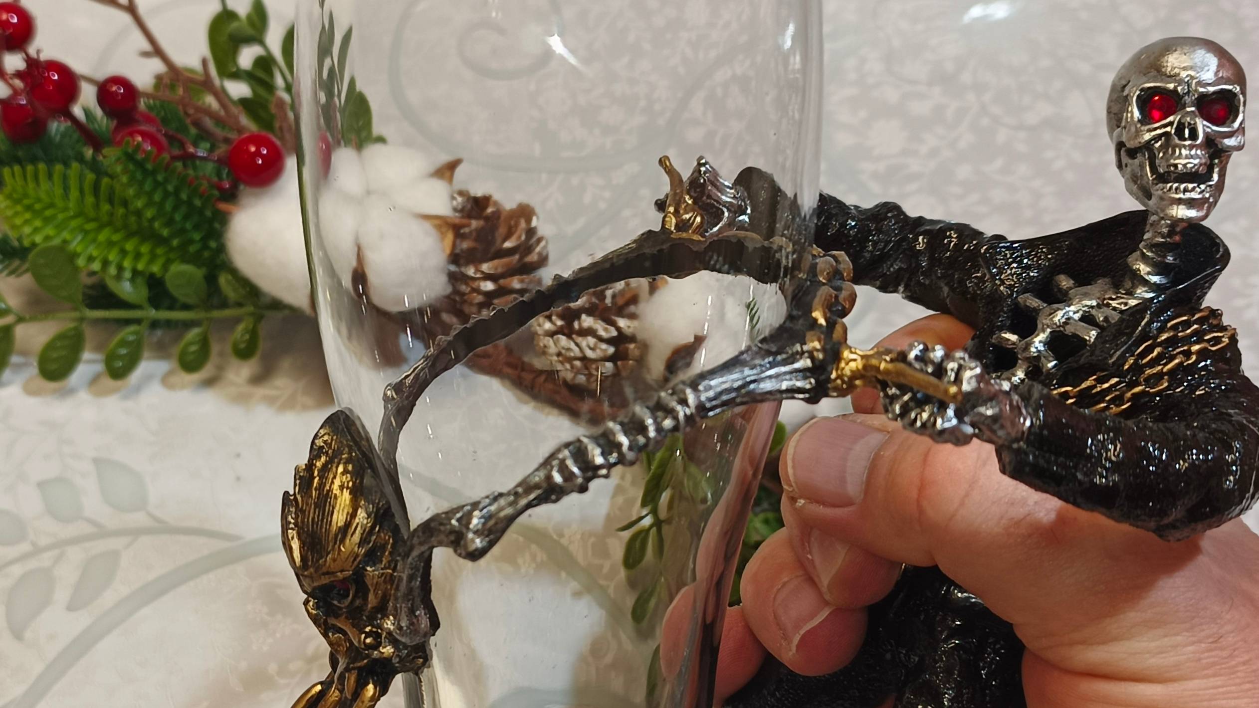 Пивной бокал «Призрачный гонщик» из композита