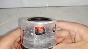 самодельный мини сабвуфер с огромным магнитом 🔥