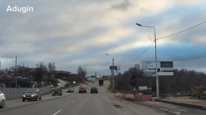 Нижний Новгород 🚙 поехали извилистый спуск по горе Романиха