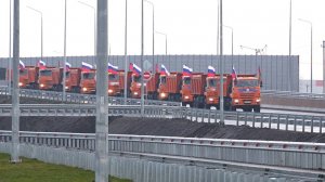 Новая трасса сократила до 2 часов путь от Краснодара до Крымского моста